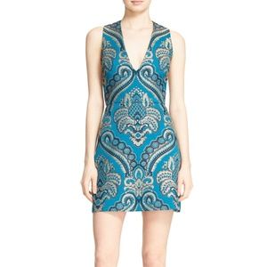 alice olivia NATALEE JACQUARD DRESS
